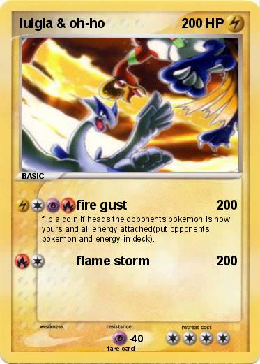 Pokemon luigia & oh-ho