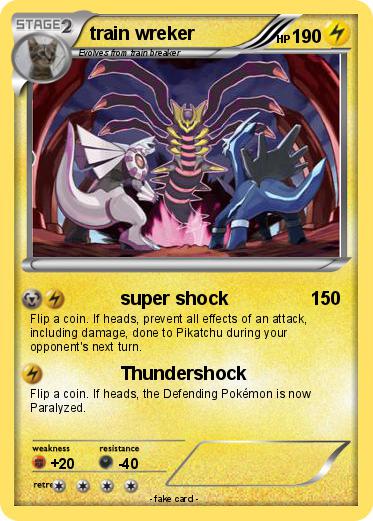 Pokemon train wreker