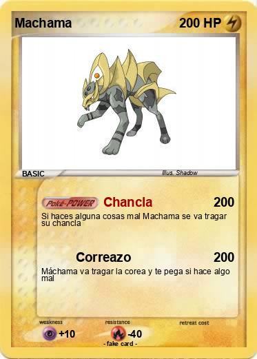 Pokemon Machama