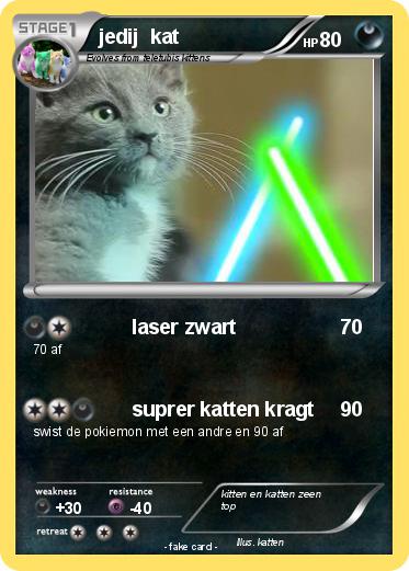 Pokemon jedij  kat