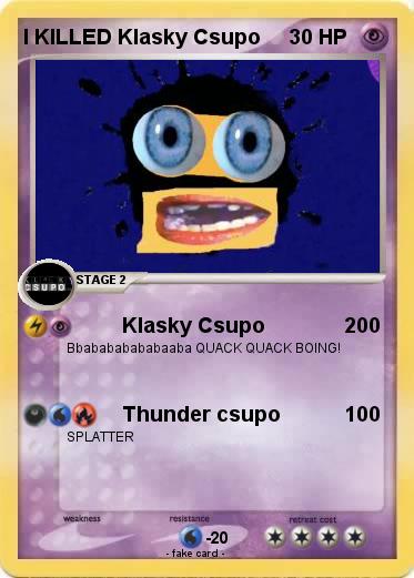 Pokemon I KILLED Klasky Csupo