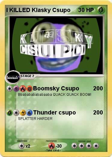 Pokemon I KILLED Klasky Csupo