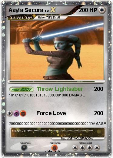 Pokemon Aayla Secura