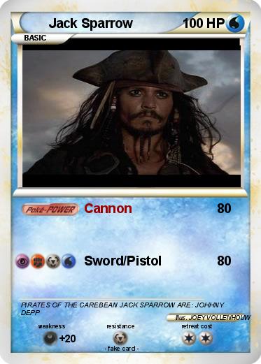 Pokemon Jack Sparrow