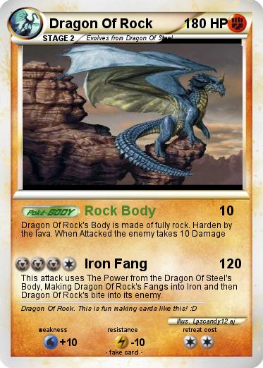 Pokemon Dragon Of Rock