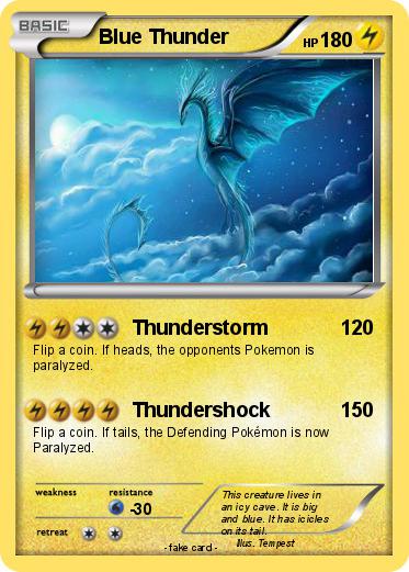 Pokemon Blue Thunder