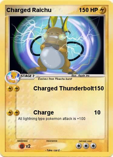 Pokemon Charged Raichu