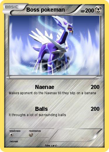 Pokemon Boss pokeman