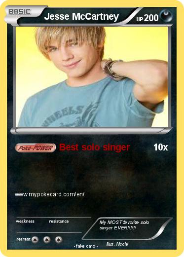 Pokemon Jesse McCartney