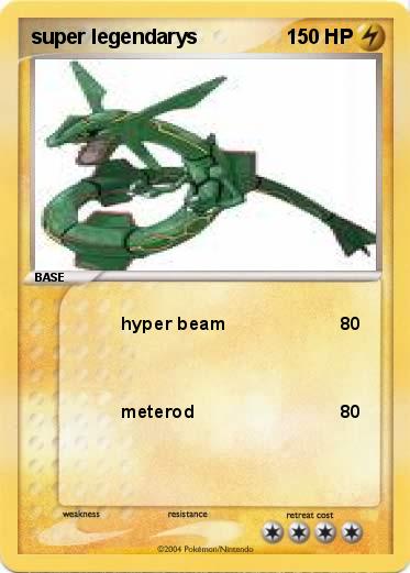 Pokemon super legendarys 