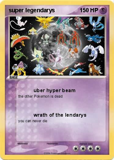 Pokemon super legendarys 