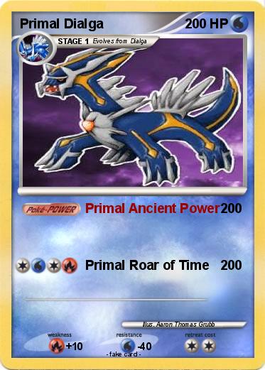 Pokemon Primal Dialga