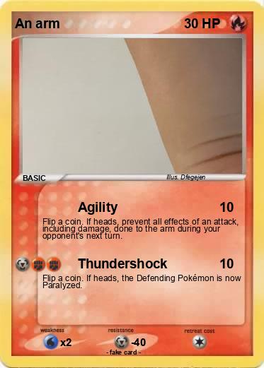Pokemon An arm