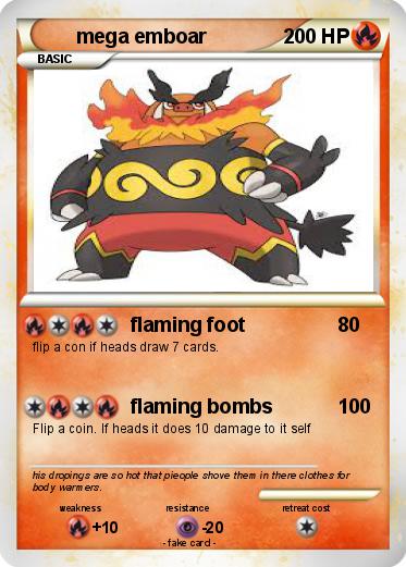 Pokemon mega emboar
