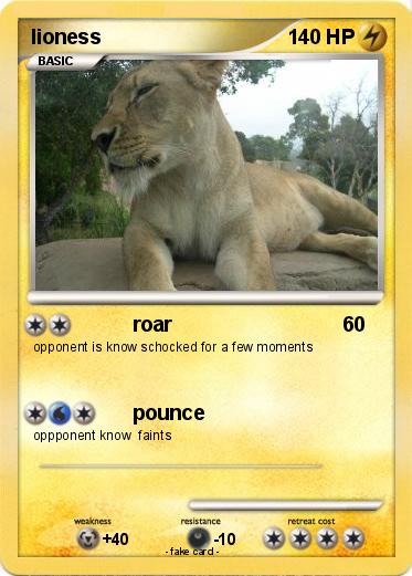 Pokemon lioness