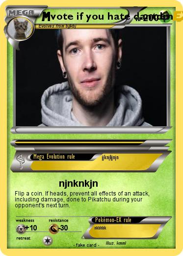 Pokemon vote if you hate dantdm Pokemon vote if you hate dantdm