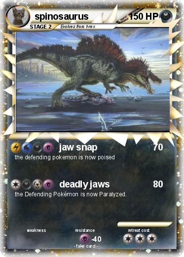Pokemon spinosaurus