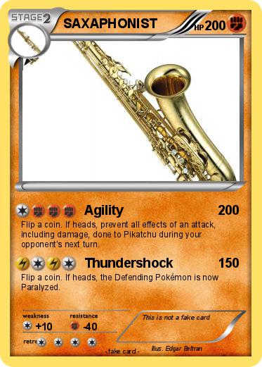 Pokemon SAXAPHONIST