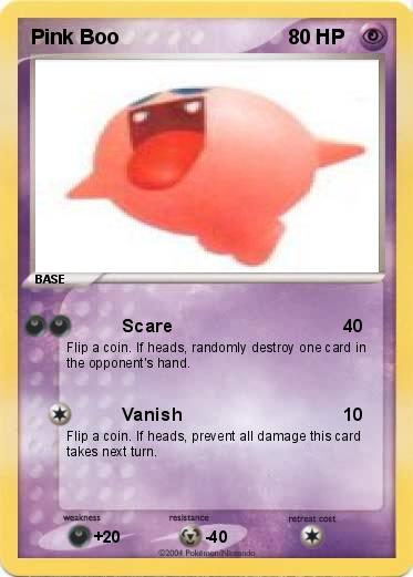 Pokemon Pink Boo