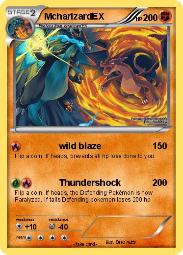 Pokemon McharizardEX