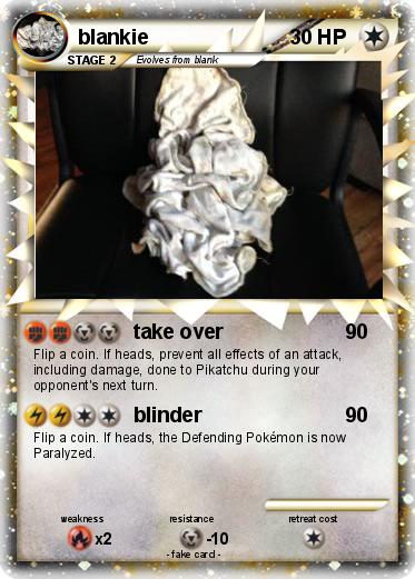 Pokemon blankie