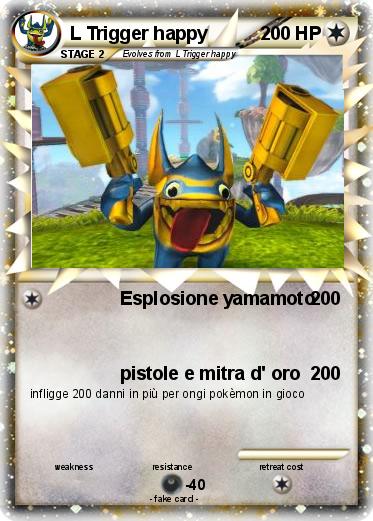 Pokemon L Trigger happy