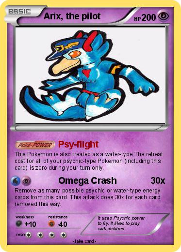Pokemon Arix, the pilot