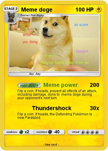 Pokemon Meme doge