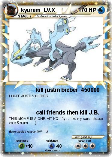 Pokemon kyurem  LV.X