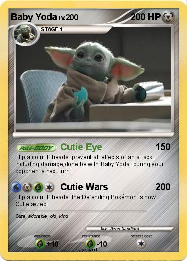 Pokemon Baby Yoda