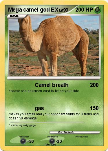 Pokemon Mega camel god EX