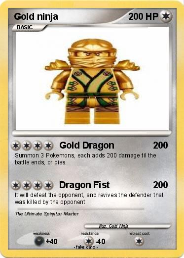 Pokemon Gold ninja