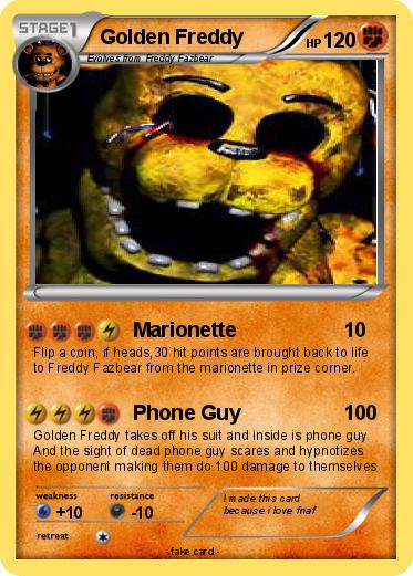 Pokemon Golden Freddy