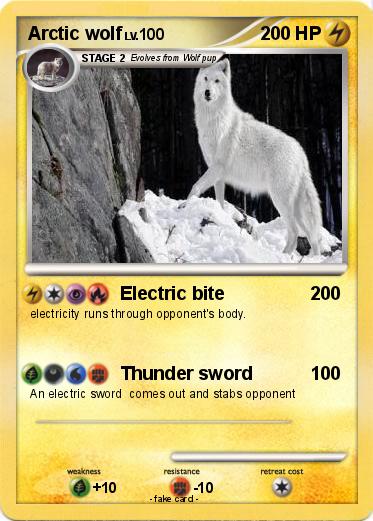 Pokemon Arctic wolf