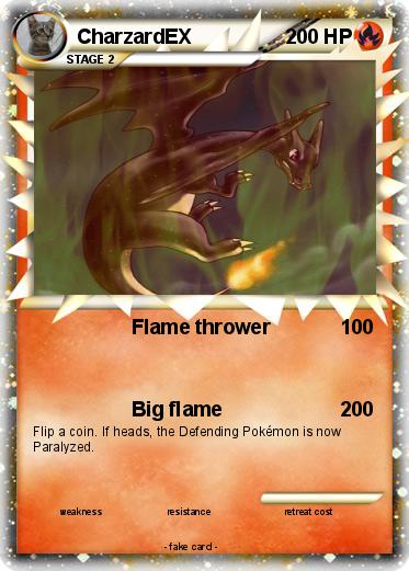 Pokemon CharzardEX