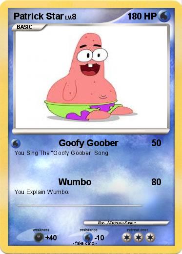 Pokemon Patrick Star