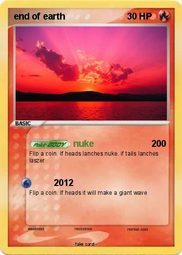 Pokemon end of earth