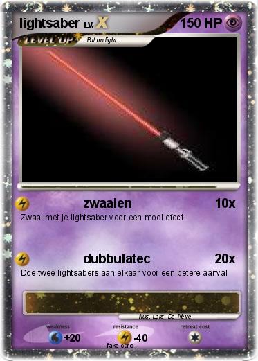 Pokemon lightsaber