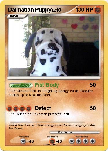 Pokemon Dalmatian Puppy