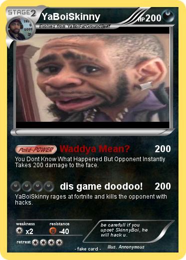 Pokemon YaBoiSkinny