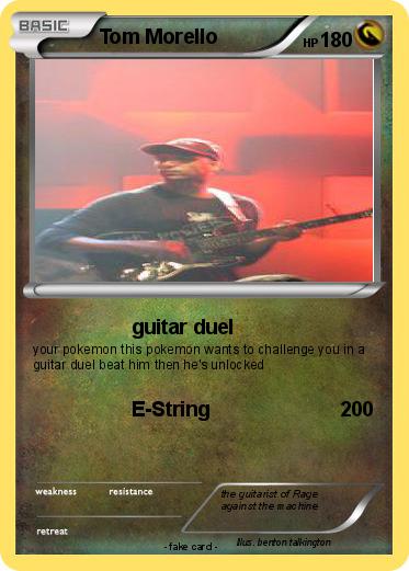 Pokemon Tom Morello
