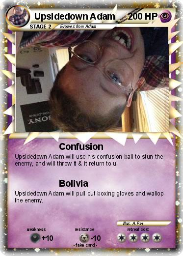 Pokemon Upsidedown Adam