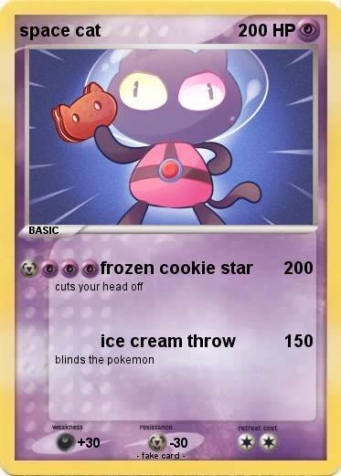 Pokemon space cat