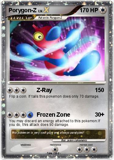 Pokemon Porygon-Z