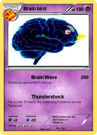Pokemon Brain bird