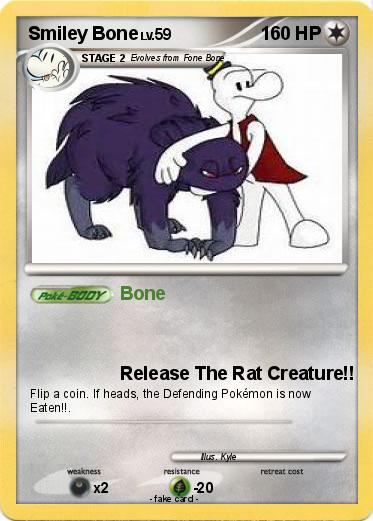 Pokemon Smiley Bone