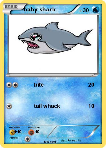 Pokemon baby shark