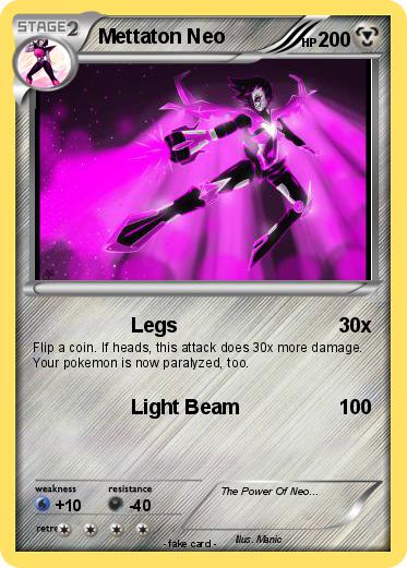 Pokemon Mettaton Neo