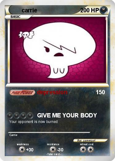 Pokemon carrie