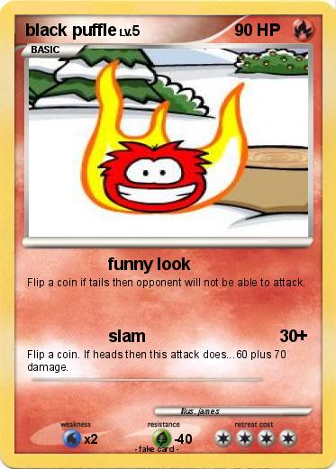 Pokemon black puffle